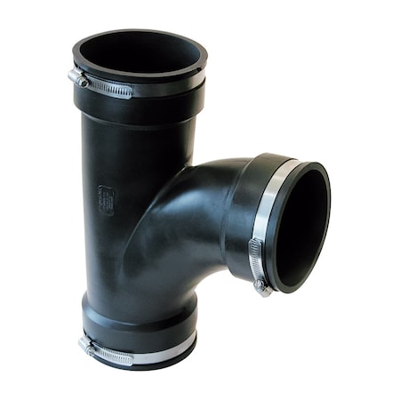 Fernco Fernco Schedule 40 4 in. Hub X 4 in. D Hub PVC Tee 1 pk PQT-400